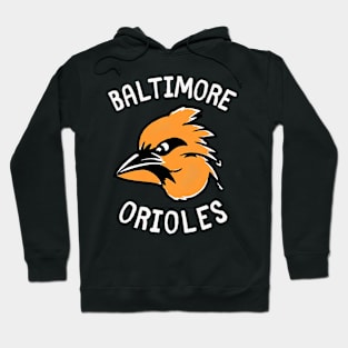 Coolest Baltimore Orioles Bird Football Dad Hoodie